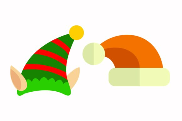 Christmas Cap Vector Illustration for Digital Products