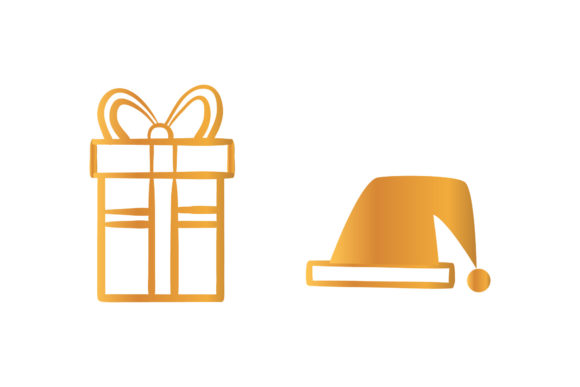 Christmas Gift and Hat Vector Set Review