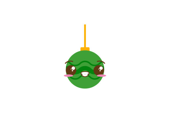 Christmas Illustration Cute Ball Asset for Digital Sellers