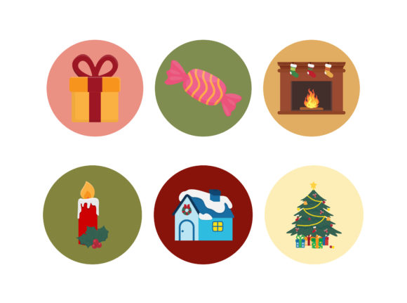 Christmas Tree Vector Bundle for Illustrations