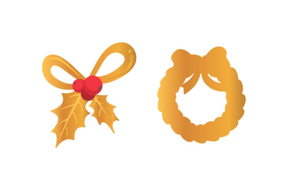 Mistletoe Illustrations for Holiday Projects