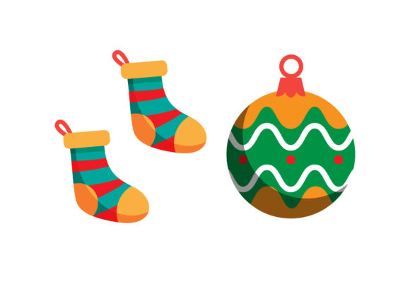 Ornament and Stocking Christmas Set